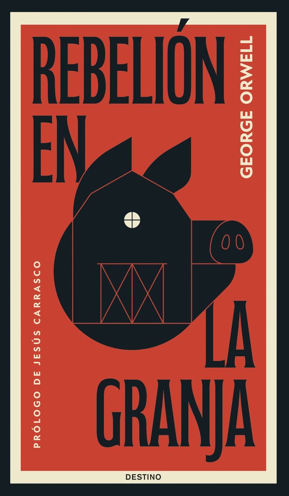 REBELION EN LA GRANJA, de GEORGE ORWELL | portada del libro