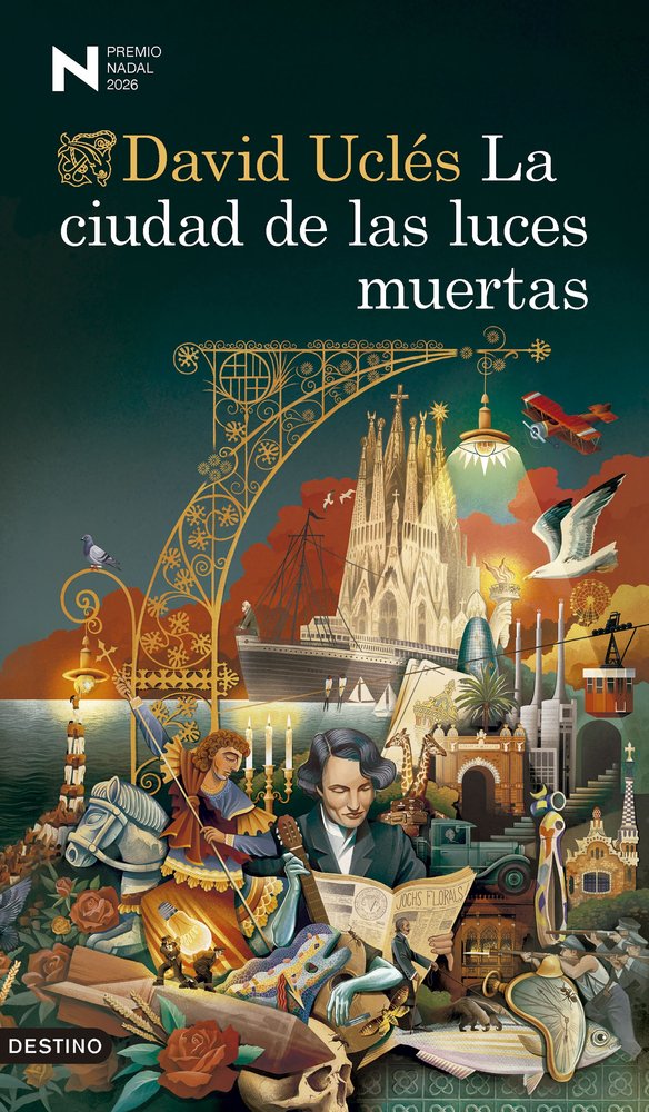 LA CIUDAD DE LAS LUCES MUERTAS PREMIO NADAL 2026, de DAVID UCLES | portada del libro