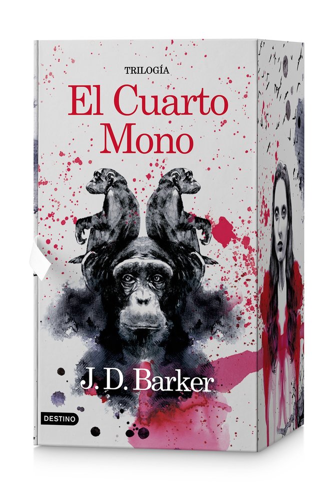 COFRE TRILOGIA EL CUARTO MONO, de BARKER, J.D. | portada del libro