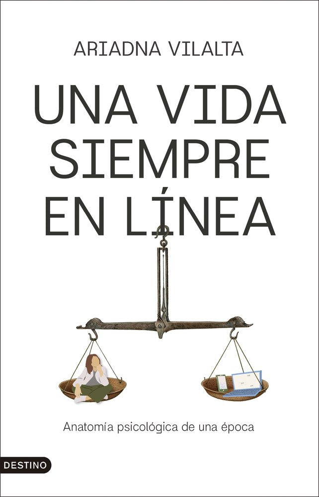 UNA VIDA SIEMPRE EN LINEA, de ARIADNA VILALTA | portada del libro