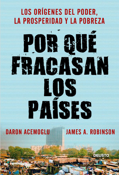 Por qué fracasan los países, de Acemoglu, Daron | portada del libro