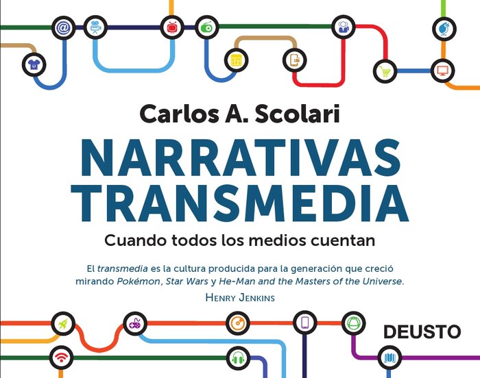 Narrativas transmedia, de Scolari | portada del libro