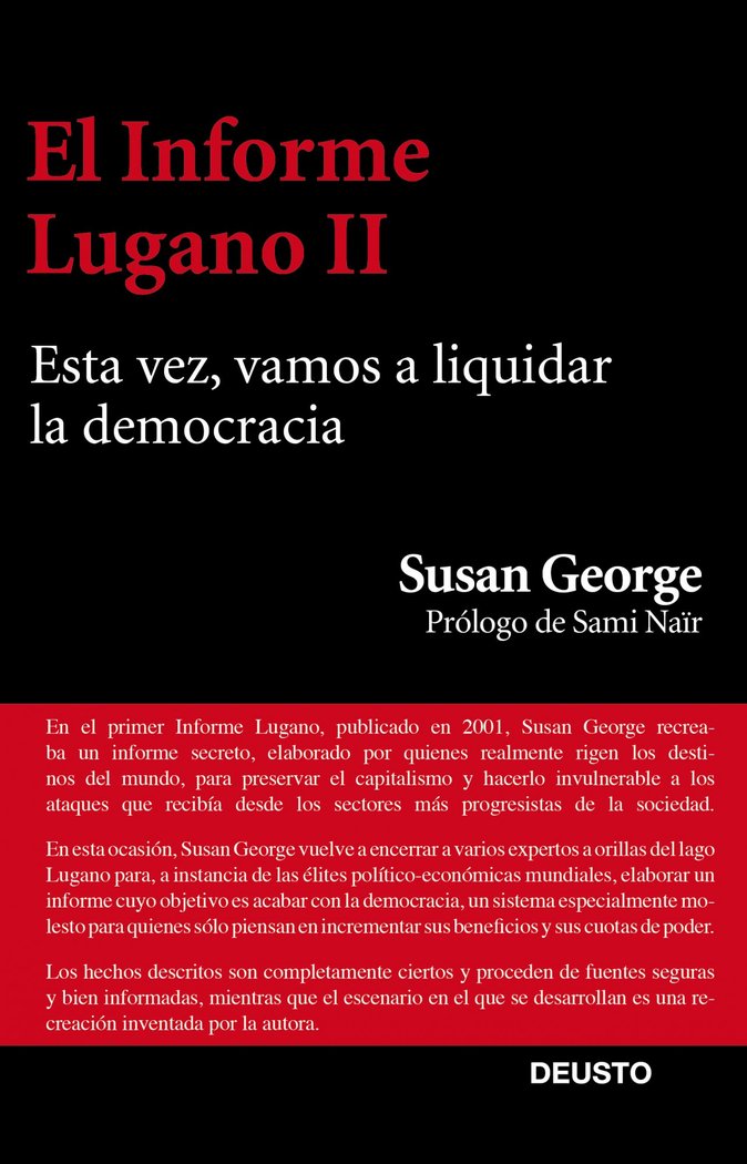 El Informe Lugano II, de George | portada del libro