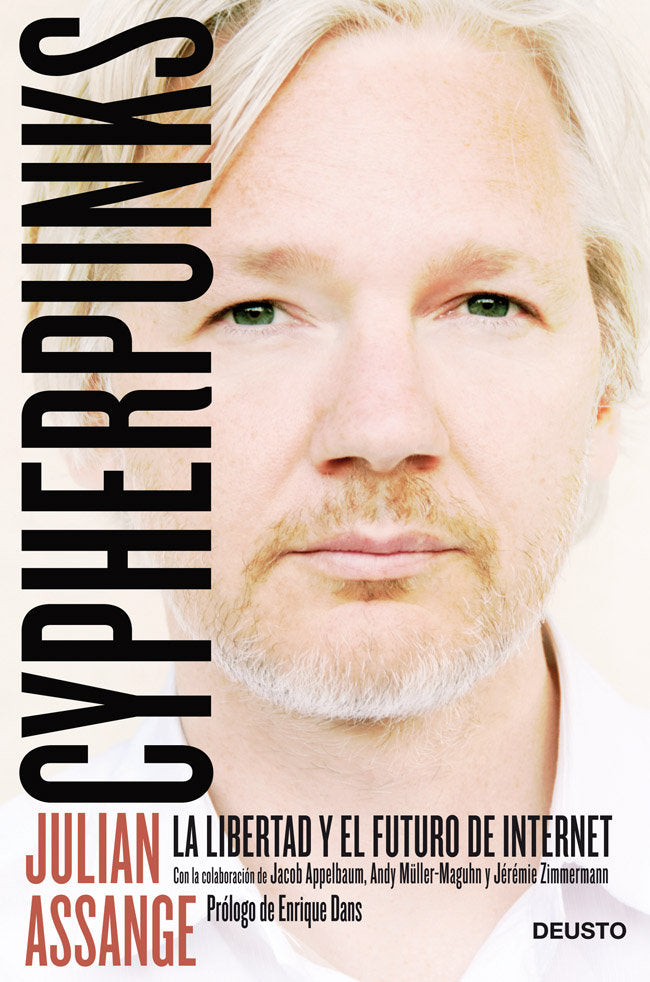 Cypherpunks, de Assange | portada del libro