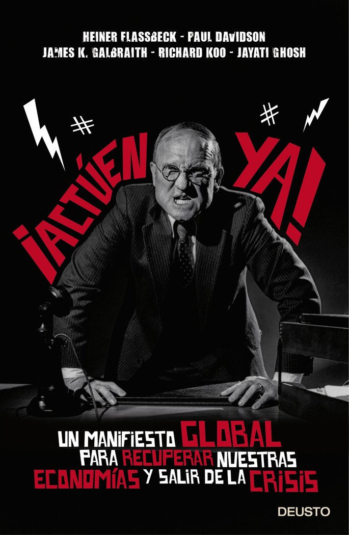 ¡Actúen ya!, de Flassbeck | portada del libro