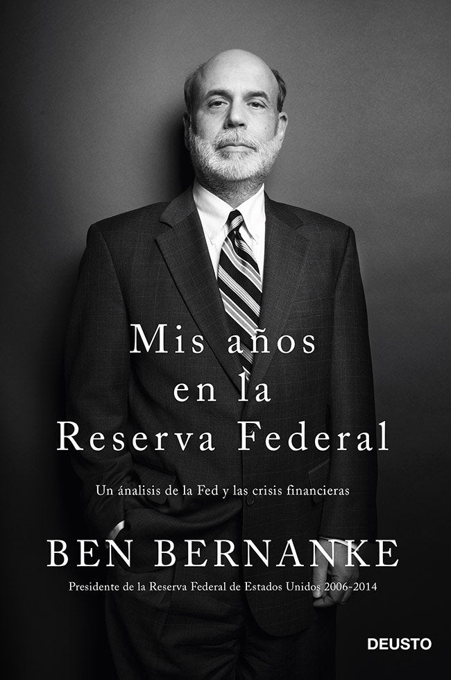 Mis años en la Reserva Federal, de Bernanke | portada del libro