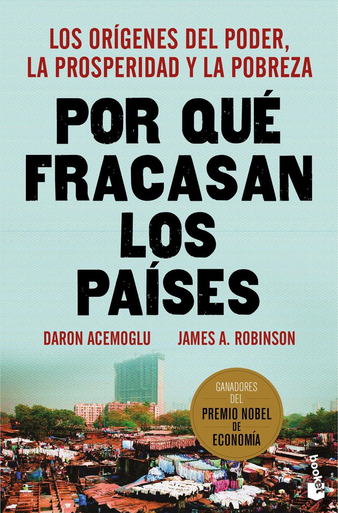 Por qué fracasan los países, de Acemoglu, Daron | portada del libro