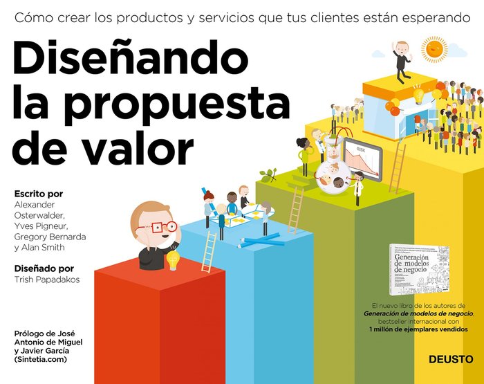 Diseñando la propuesta de valor, de Osterwalder, Alexander | portada del libro