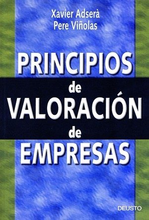 Principios de valoración de empresas, de Viñolas | portada del libro