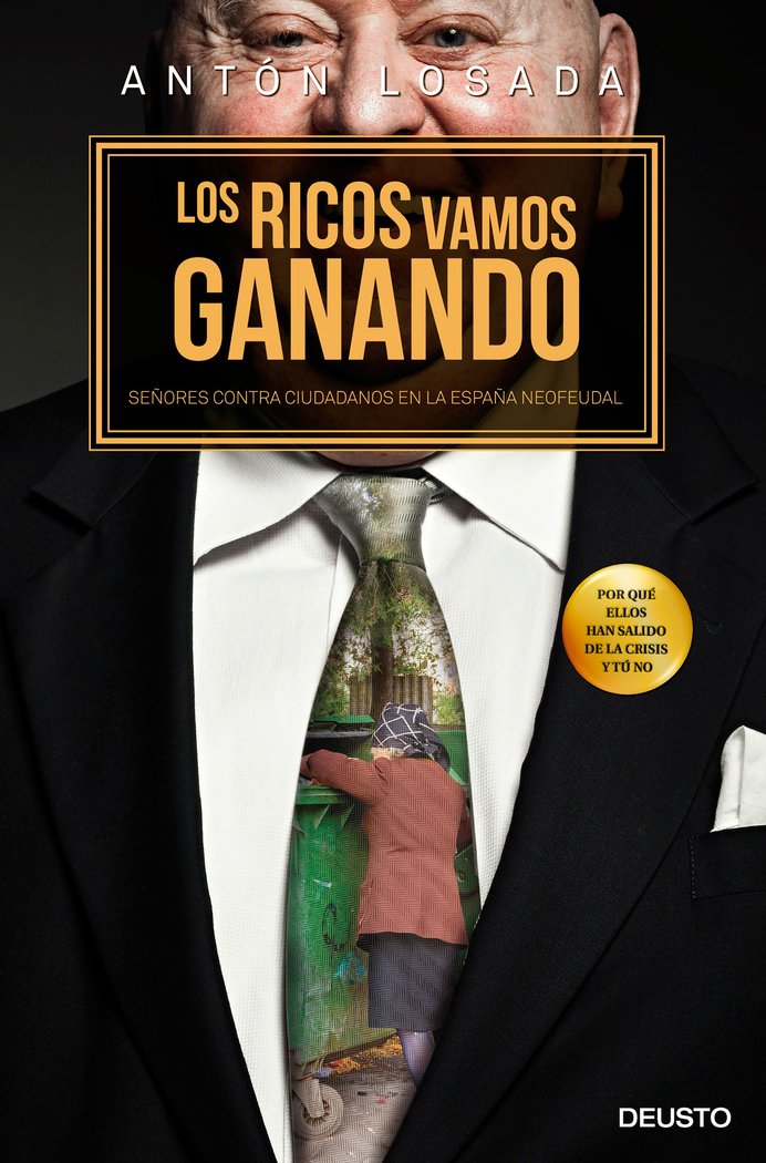 Los ricos vamos ganando, de Losada | portada del libro