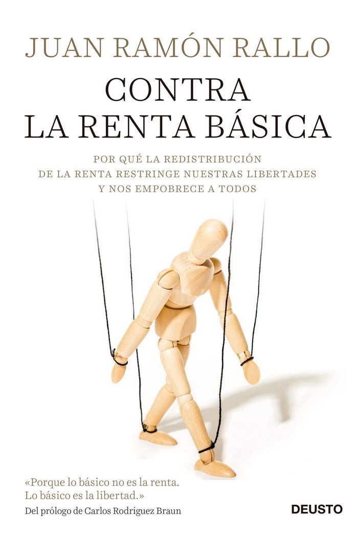 Contra la renta básica, de Rallo, Juan Ramón | portada del libro