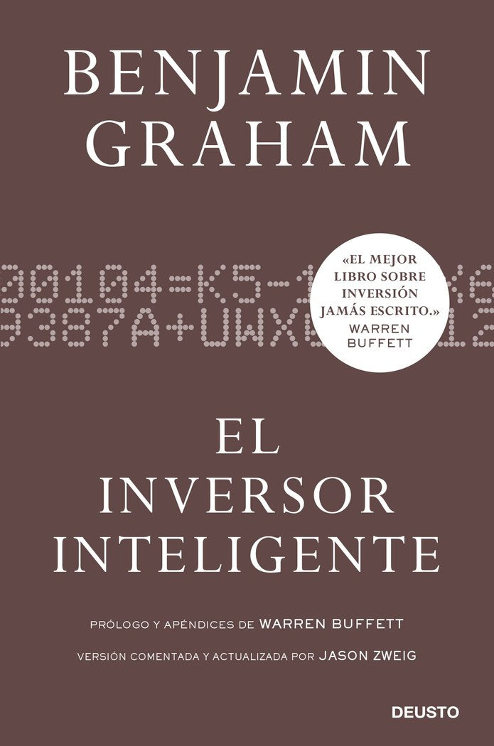 EL INVERSOR INTELIGENTE, de BENJAMIN GRAHAM | portada del libro