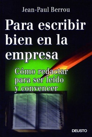 Para escribir bien en la empresa, de Berrou | portada del libro