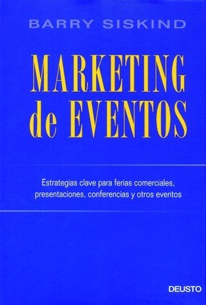 Marketing de eventos, de Siskind | portada del libro