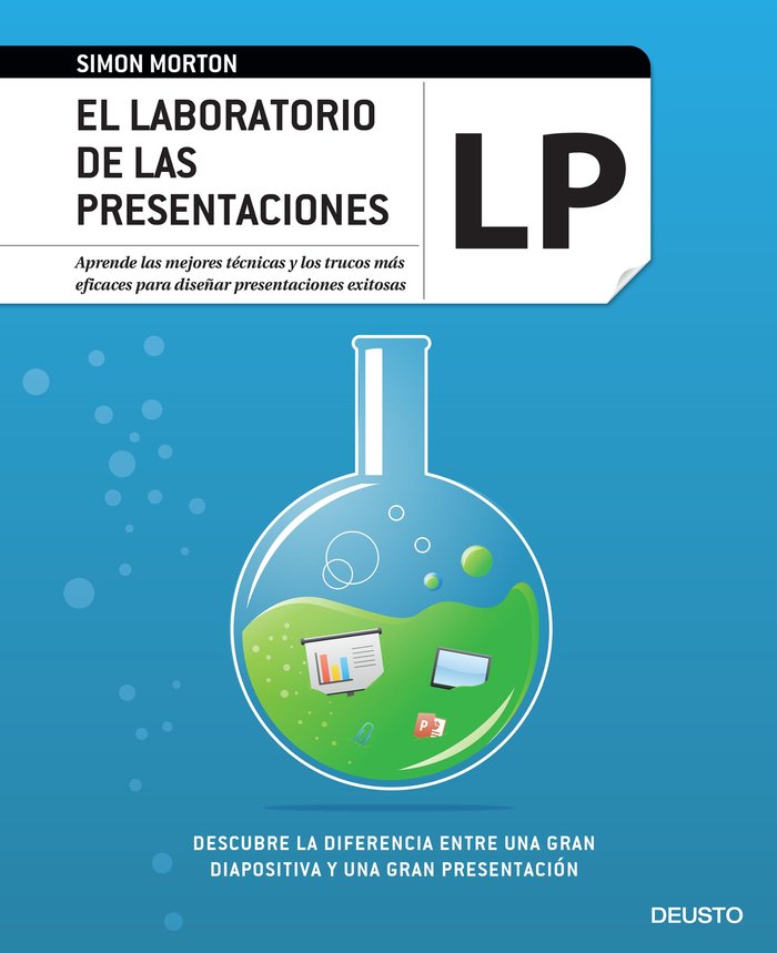 El laboratorio de las presentaciones, de Morton, Simon | portada del libro