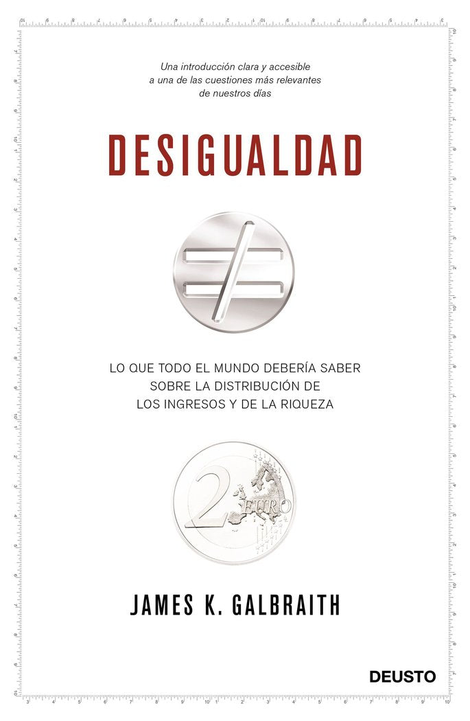 Desigualdad, de Galbraith | portada del libro
