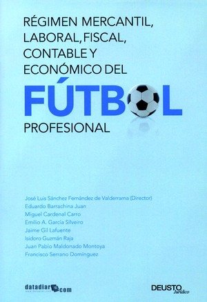 Regimen mercantil del Futbol profesional, de Sánchez Fernández de Valderrama | portada del libro
