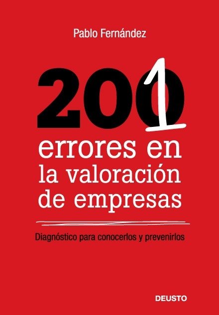 201 errores en la valoracion de empresas, de Fernández | portada del libro
