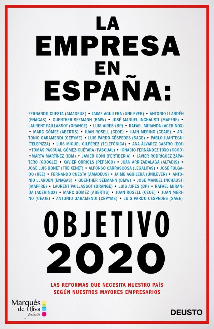La empresa en España: objetivo 2020, de Varios Autores | portada del libro