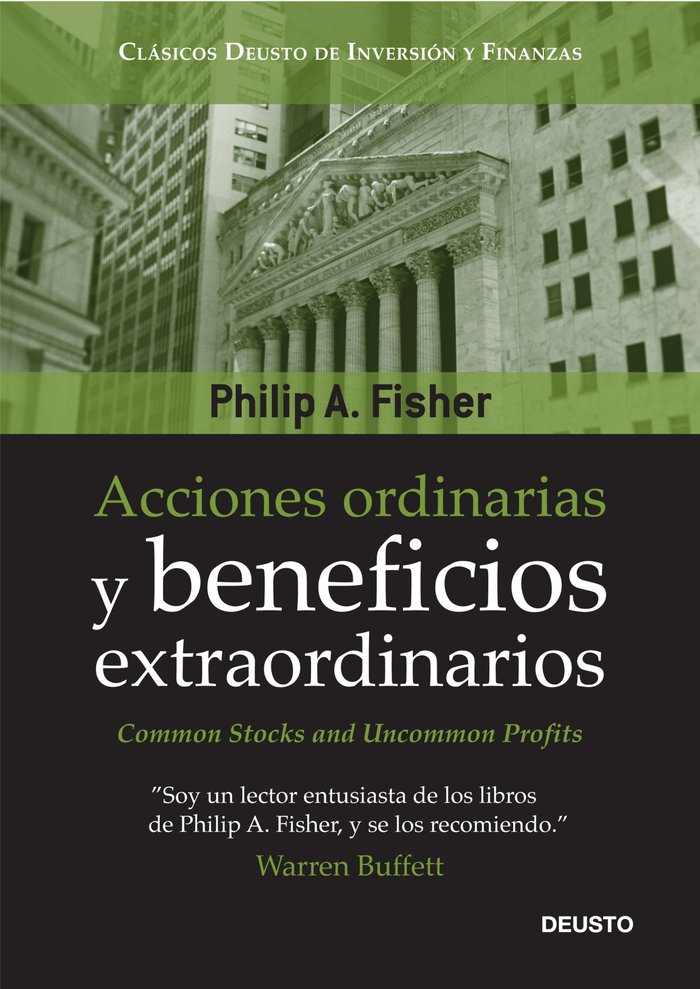 Acciones ordinarias y beneficios extraordinarios, de Fisher, Philip A. | portada del libro