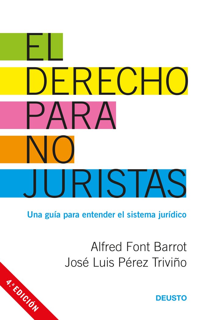 El derecho para no juristas, de Font Barrot, Alfred | portada del libro
