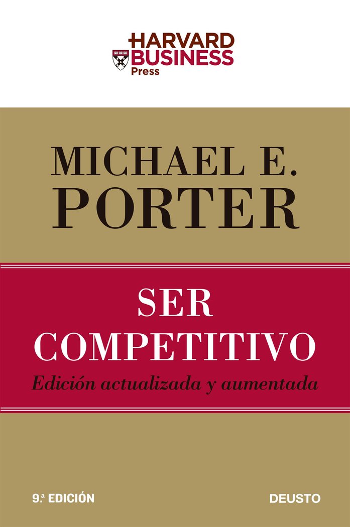 Ser competitivo, de Porter, Michael E. | portada del libro