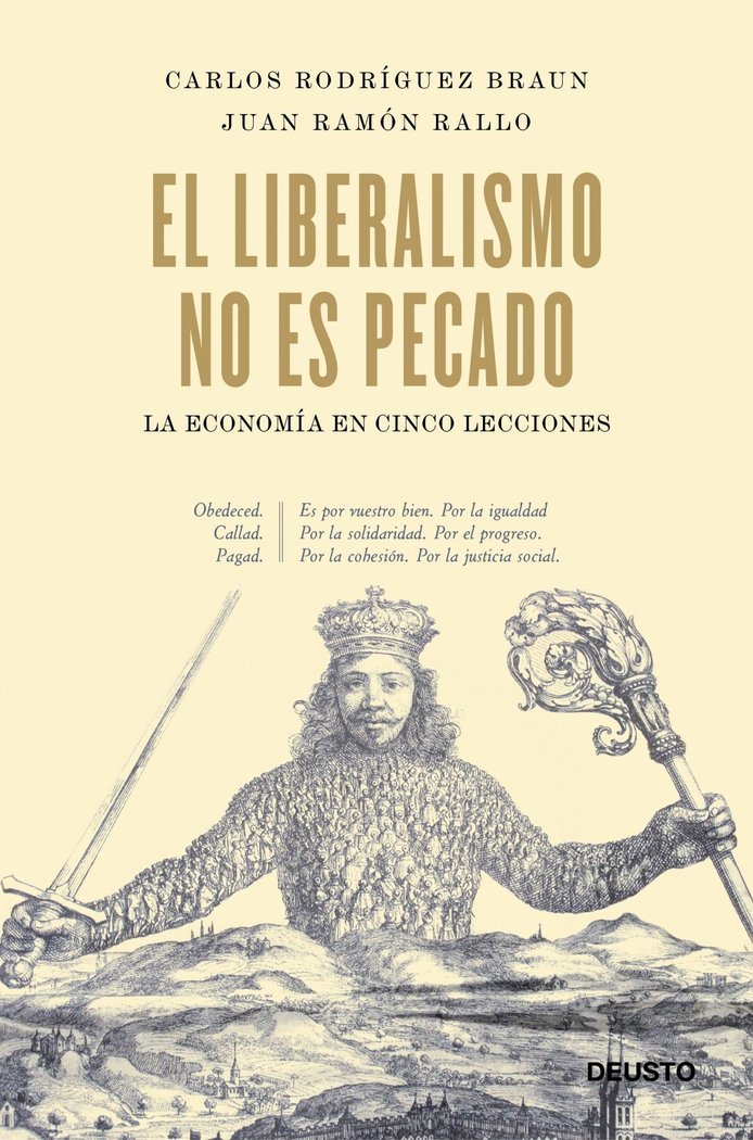 El liberalismo no es pecado, de Rodríguez Braun, Carlos | portada del libro