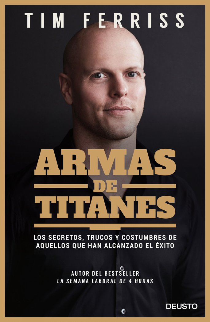 Armas de titanes, de Ferriss, Tim | portada del libro
