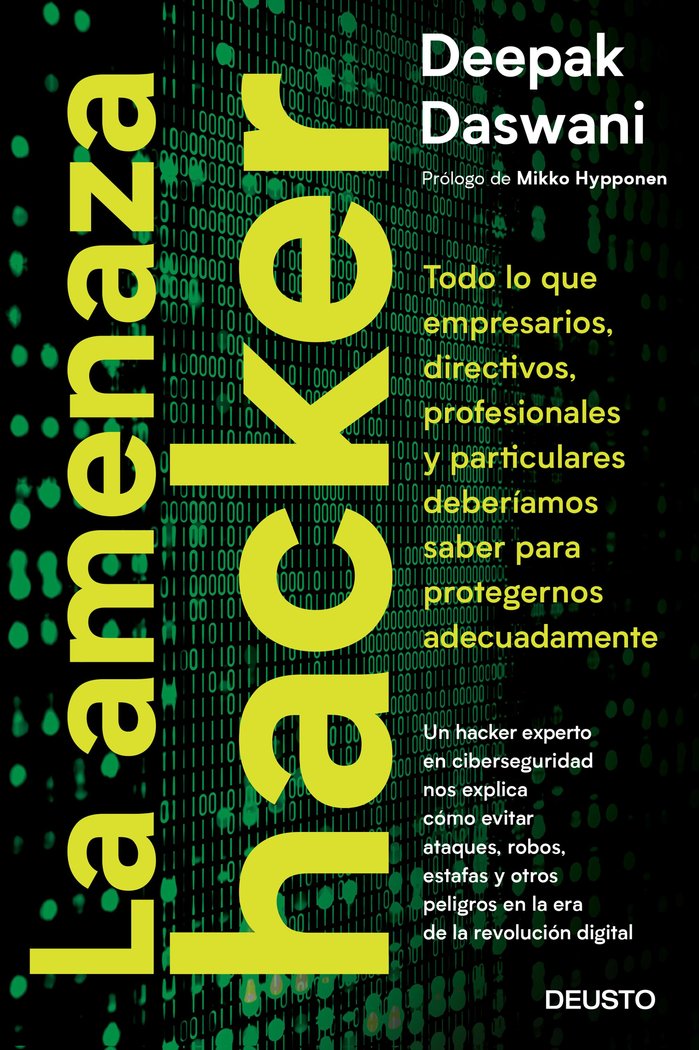 La amenaza hacker, de Daswani | portada del libro
