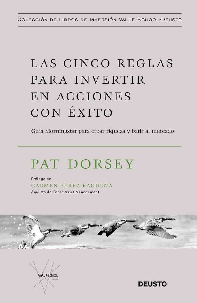Las cinco reglas para invertir en acciones con éxito, de Dorsey, Pat | portada del libro