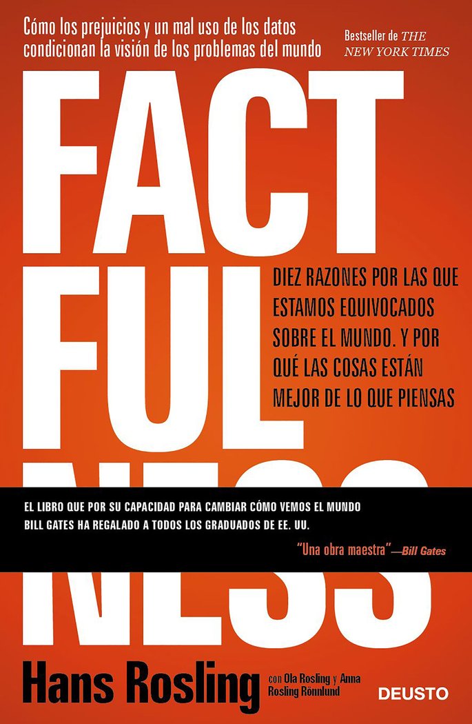 Factfulness, de Rosling | portada del libro