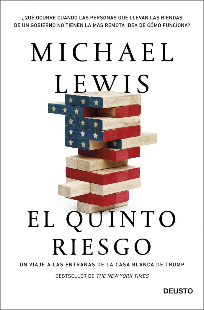 El quinto riesgo, de Lewis, Michael | portada del libro