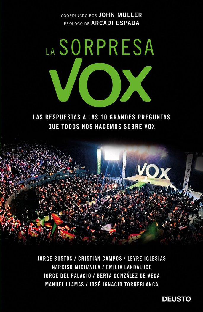 La sorpresa Vox, de Müller González, John Freddy | portada del libro