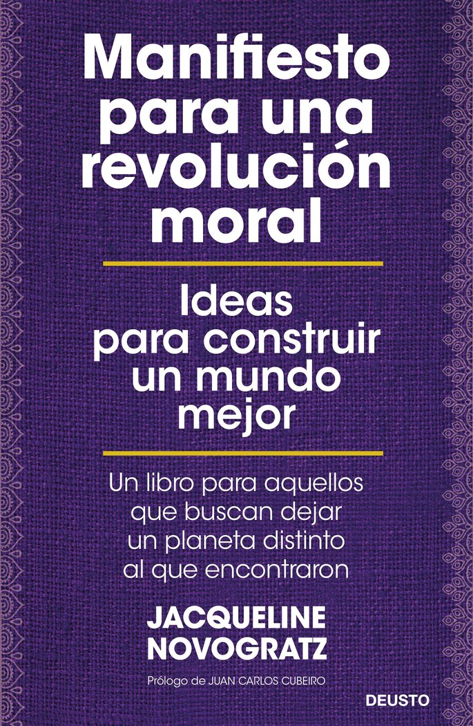 Manifiesto para una revolución moral, de Novogratz, Jacqueline | portada del libro