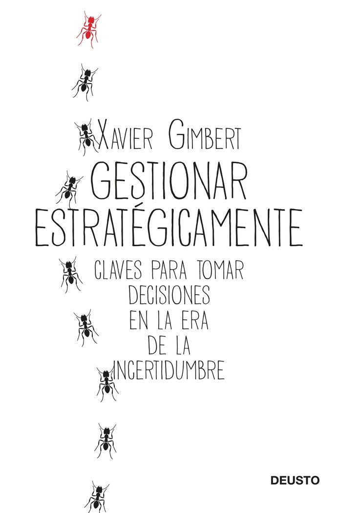 Gestionar estratégicamente, de Gimbert, Xavier | portada del libro