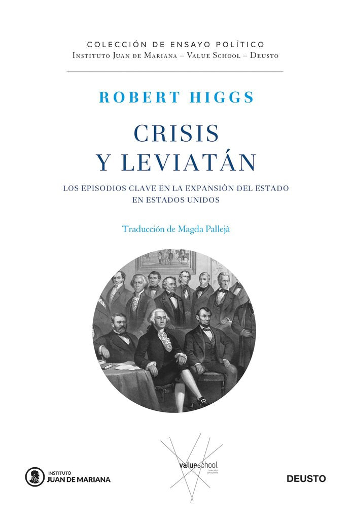 CRISIS Y LEVIATAN, de ROBERT HIGGS | portada del libro