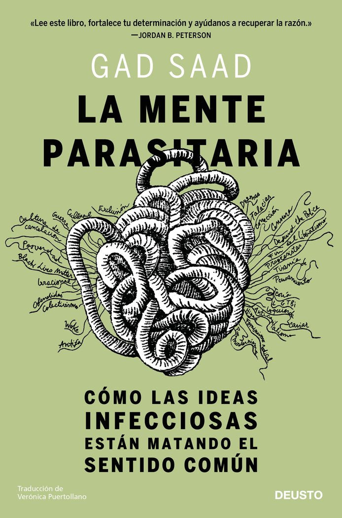 LA MENTE PARASITARIA, de GAD SAAD | portada del libro