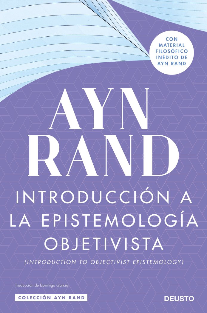 INTRODUCCION A LA EPISTEMOLOGIA OBJETIVISTA, de RAND, AYN | portada del libro