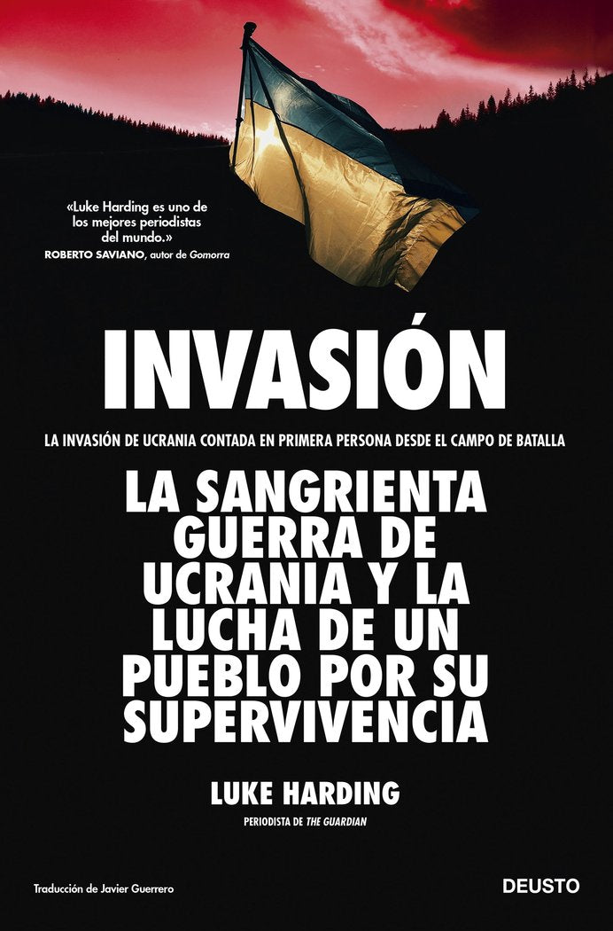 INVASION, de LUKE HARDING | portada del libro