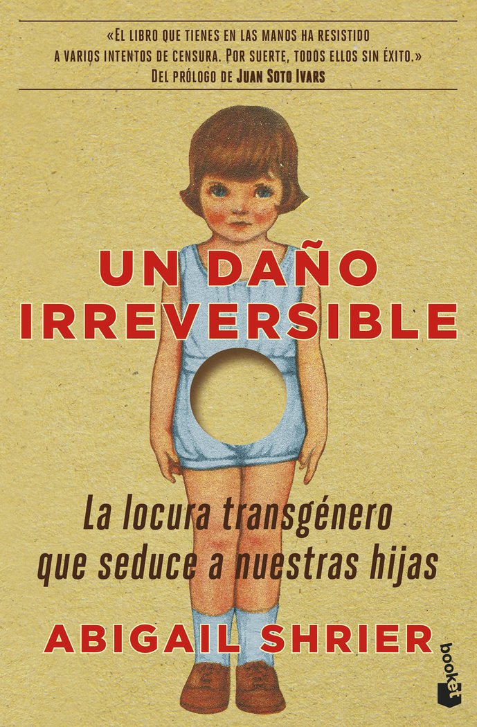 UN DAÑO IRREVERSIBLE, de SHRIER, ABIGAIL | portada del libro