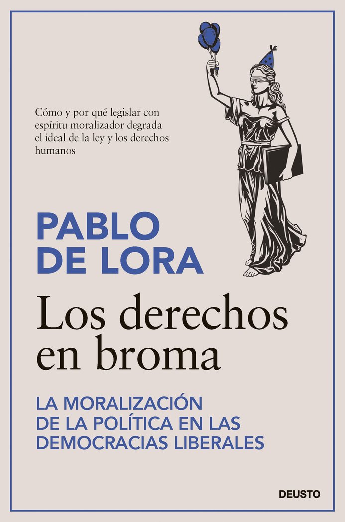 LOS DERECHOS EN BROMA, de PABLO DE LORA | portada del libro