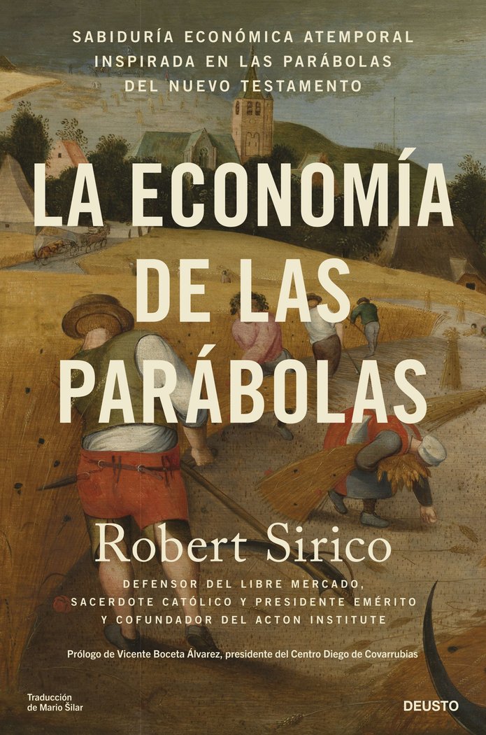 LA ECONOMIA DE LAS PARABOLAS, de ROBERT SIRICO | portada del libro