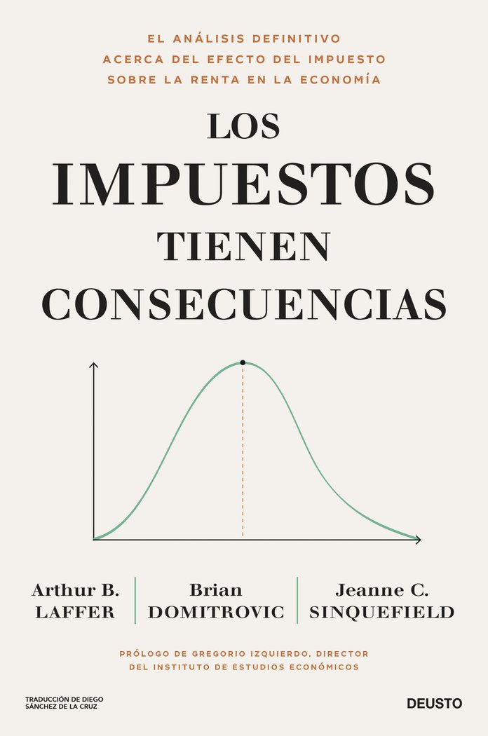 LOS IMPUESTOS TIENEN CONSECUENCIAS, de ARTHUR B. LAFFER, BRIAN DOMITROVIC Y JEANNE CAIRNS | portada del libro