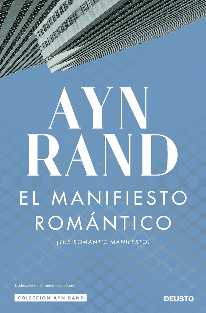 EL MANIFIESTO ROMANTICO, de AYN RAND | portada del libro