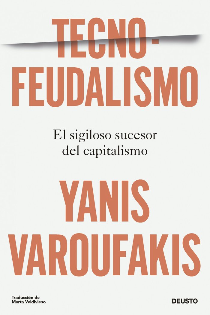 TECNO FEUDALISMOS, de YANIS VAROUFAKIS | portada del libro