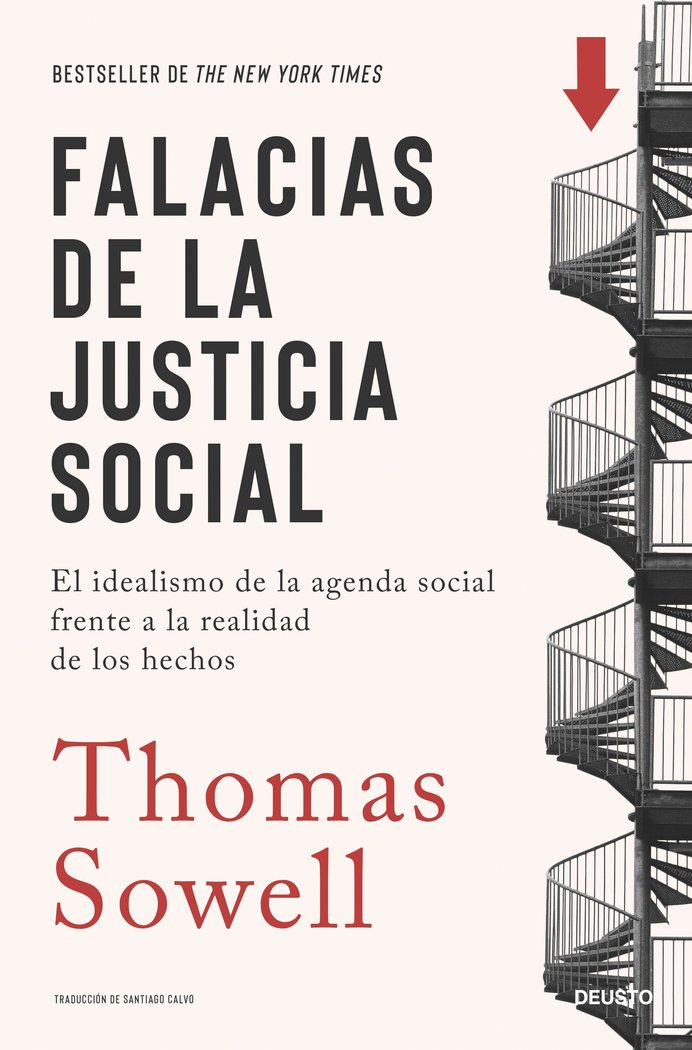 FALACIAS DE LA JUSTICIA SOCIAL, de THOMAS SOWELL | portada del libro