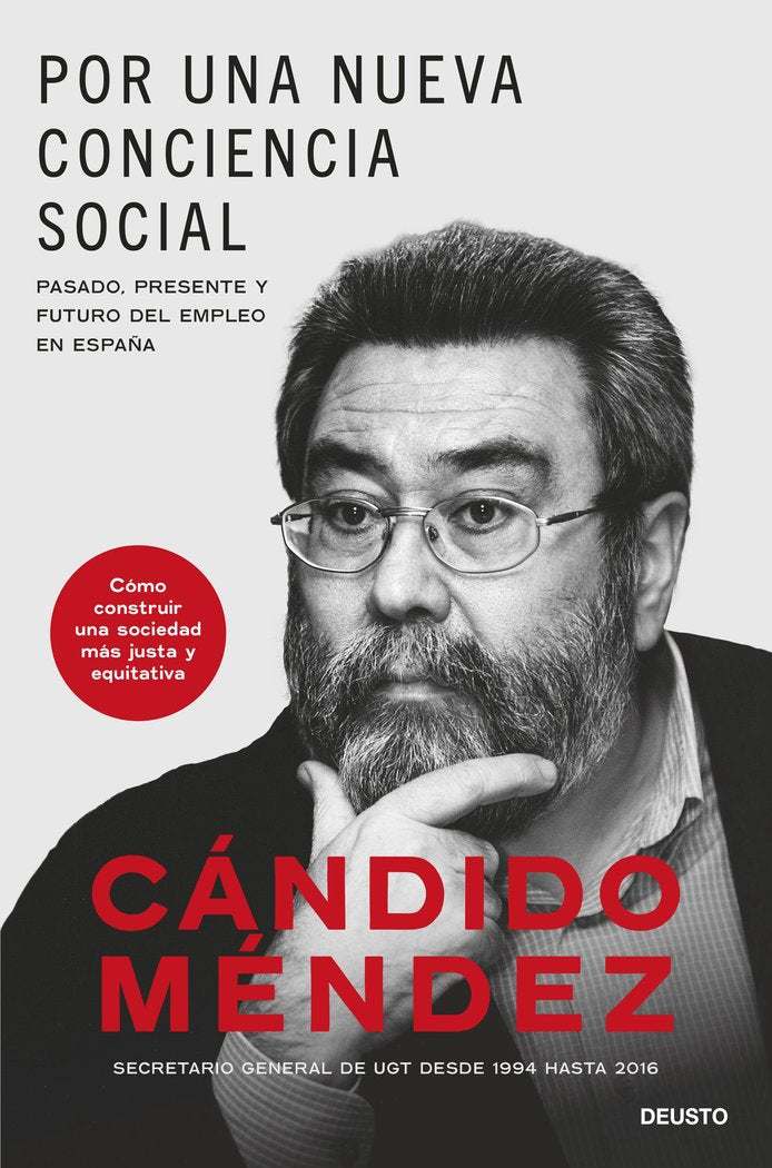 POR UNA NUEVA CONCIENCIA SOCIAL, de CANDIDO MENDEZ RODRIGUEZ | portada del libro