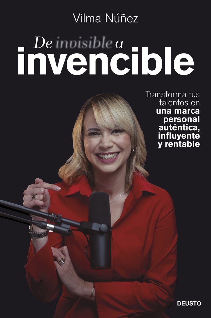 DE INVISIBLE A INVENCIBLE, de VILMA NUÑEZ | portada del libro