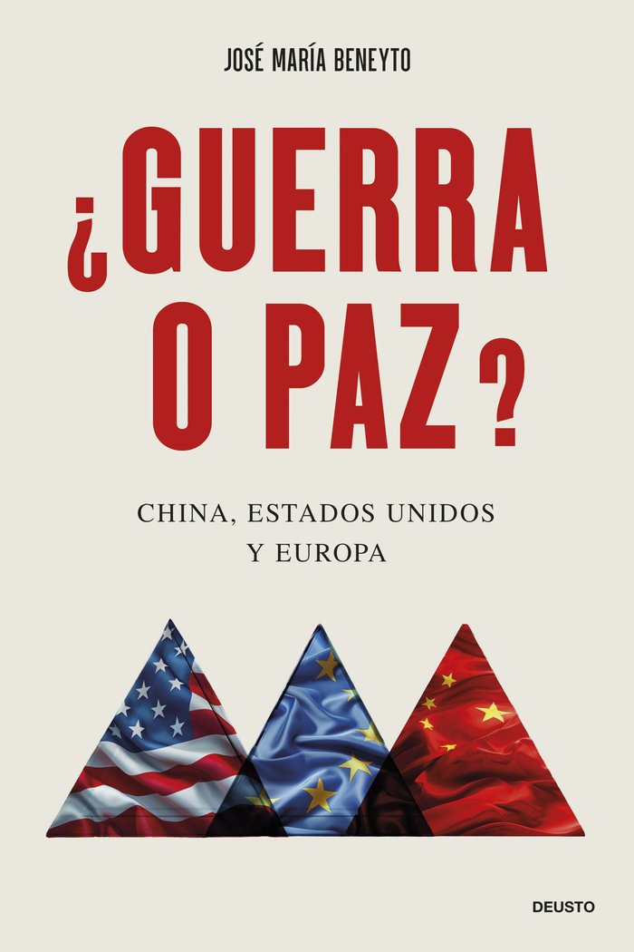 ¿GUERRA O PAZ?, de BENEYTO, JOSE MARIA | portada del libro