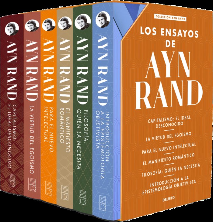 Pack ensayos Ayn Rand, de AYN RAND | portada del libro